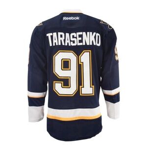 Reebok Premier St Louis Blues Alternate Tarasenko Jersey Size M Stitched